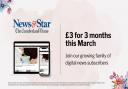 Get unlimited local news coverage for just £3 for 3 months