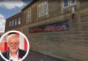 The Old Fire Station (main pic: Google) and Jeremy Corbyn (inset: PA)