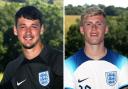 James Trafford, left, and Jarrad Branthwaite are with England's Under-21s as they take on Israel today