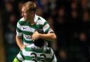 Dylan McGeouch celebrates his 2011 Celtic stunner