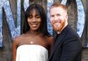 Neil Jones and Chyna Mills have celebrated their first year as a couple