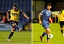 Cameron Brannagan, left,  is an Oxford dangerman today - while Sean Maguire, right, will hope to help Carlisle to victory