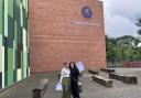 Students from Richard Rose Central Academy celebrate their GCSE results