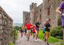 Runners were able to navigate the castle grounds during the 5km event