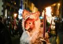 Penrith Winter Droving 2023. The lantern and torchlight procession through the street of Penrith: 28 October 2023STUART WALKER/EDEN ARTSCopyright Stuart Walker Photography 2023