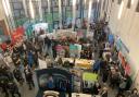 Hundreds attend the skills fair in its first hour