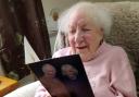Lillian was over the moon to receive her 100th birthday card