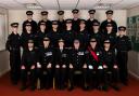 Graduating officers at CNC