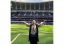 Kelly McClelland at the Tottenham Hotspur Stadium