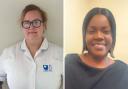 Cumbrian nurses Kelly Manford and Christabel Chinonso Uluocha