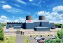 CGI of Holtec Britain SMR plant that may come to Carlisle's Kingmoor Park