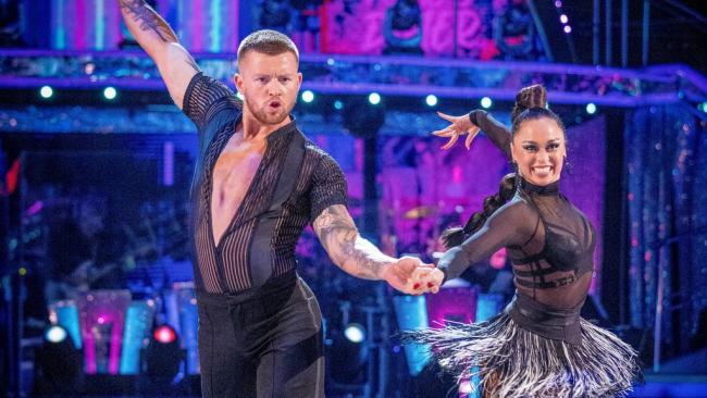 Adam Peaty's message to BBC viewers amid Strictly Come Dancing 'kiss'. (BBC/PA)