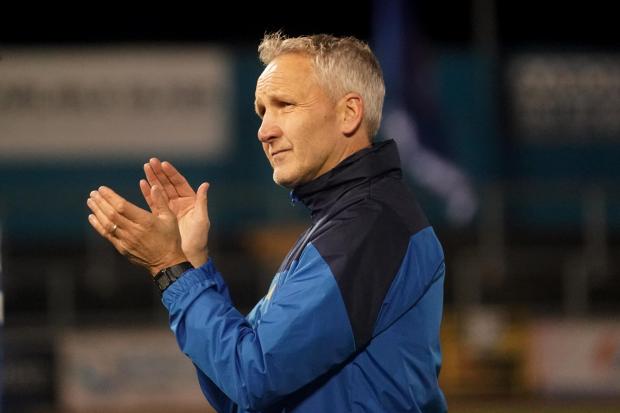 News and Star: Keith Millen is focusing on "mindset" with a month to wait before he can turn to the transfer window (photo: Barbara Abbott)