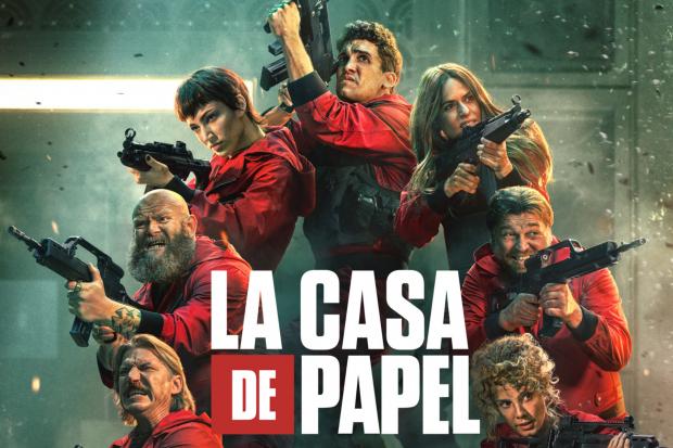 News and Star: La Casa de Papel (Money Heist) Credit: Netflix