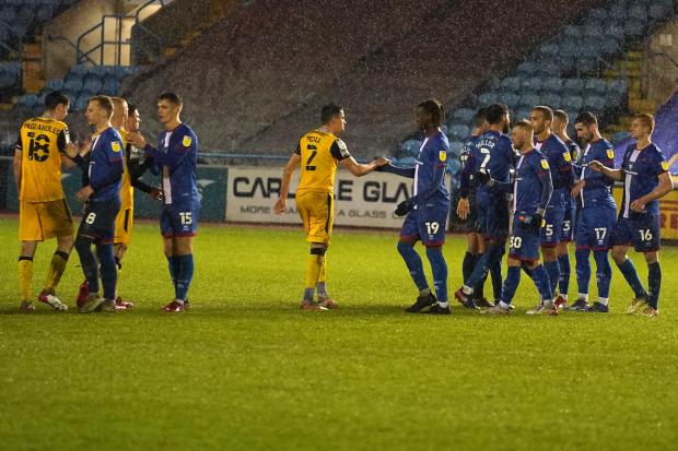 News and Star: United enjoyed a good win against Lincoln in the Papa John's Trophy, but now the big boy stuff returns in the shape of two important league away games (photo: Barbara Abbott)