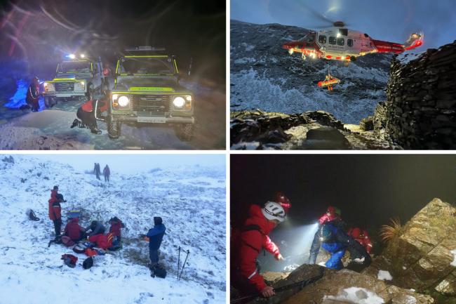 Mountain Rescue Teams across Cumbria have been busy of late - We're taking a look at some of the rescues that have been carried out over the past couple of weeks. Pictures: Penrith, Wasdale and Keswick Mountain Rescue teams