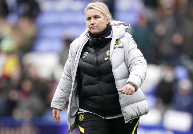News and Star: Chelsea Women manager Emma Hayes. Picture: PA