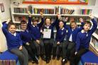 Pupils delighted with award at St Mary's School at Kells