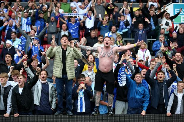 News and Star: Hartlepool and their fans celebrated a return to the EFL last summer (photo: PA)