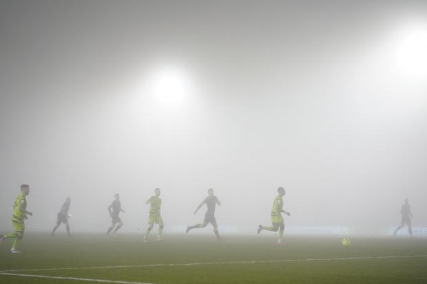 News and Star: Forest Green's game against Mansfield was abandoned because of fog on Tuesday (photo: PA)