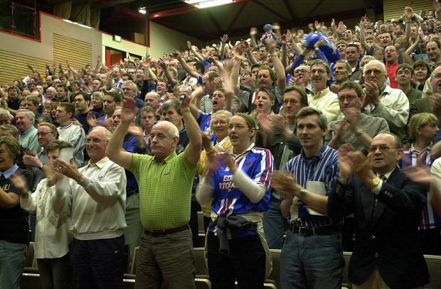 News and Star: United's supporters' trust launched to a big audience in 2001 (photo: Phil Rigby)