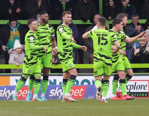 News and Star: Forest Green celebrate their opener
