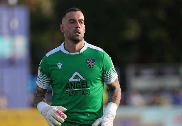 News and Star: Sutton's former United keeper Dean Bouzanis