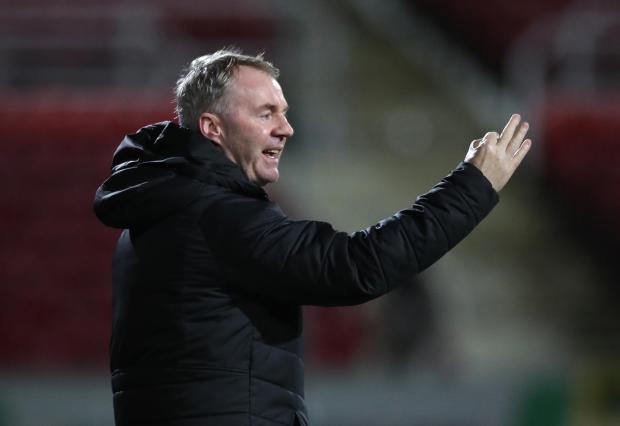 News and Star: Sheridan's effect at Oldham is something Carlisle will hope to emulate with Paul SImpson (photo: PA)