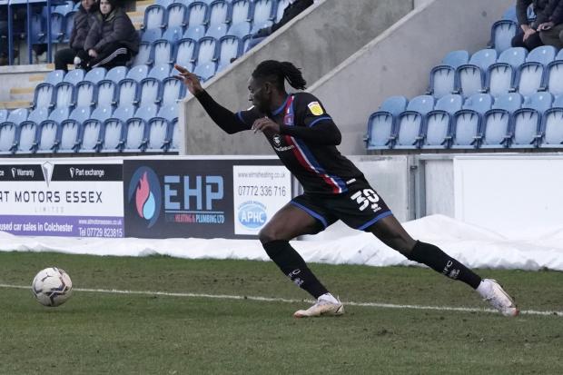 News and Star: United and Millen must find ways to make the most of Omari Patrick's qualities (photo: Barbara Abbott)