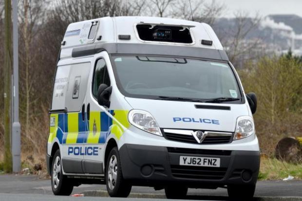 Police ANPR vans are out and about today
