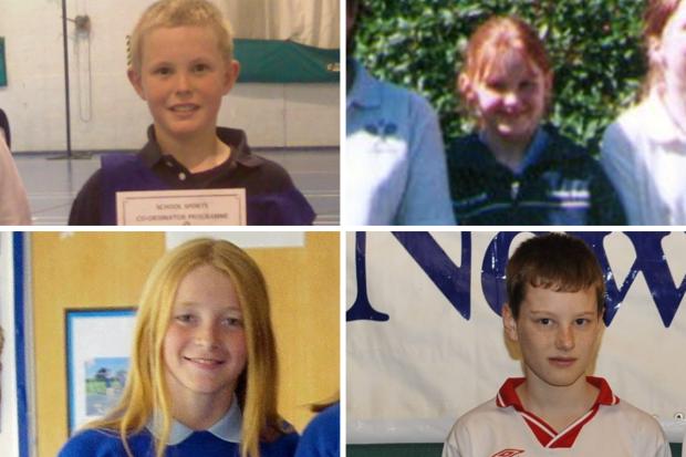 Before they were famous. Cumbrian sporting stars, clockwise from top left: Dean Henderson, Lauren Smith, Luke Greenbank and Helen Housby