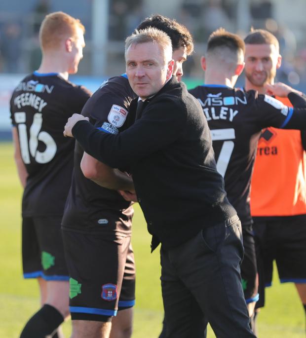 News and Star: Paul Simpson has inspired a dramatic turnaround since returning for a second spell in charge (photo: Richard Parkes)