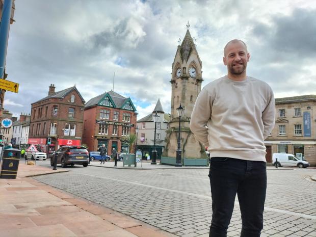 News and Star: Grainger pictured in Penrith this month