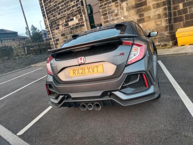 News and Star: The Honda Civic Type R on test in West Yorkshire 