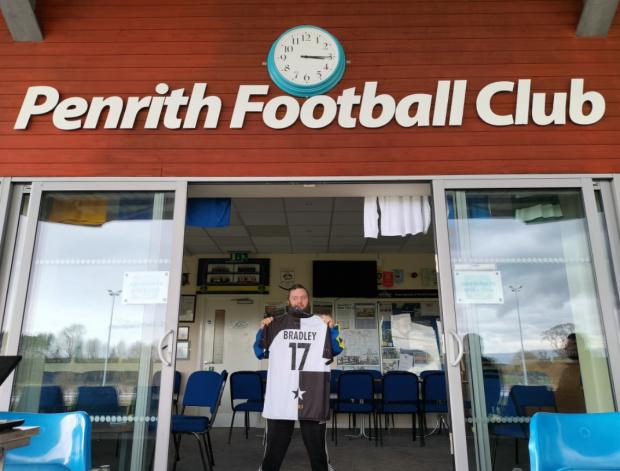 News and Star: Bradley, who has been Penrith mascot for 17 years, is one of Cumbrian football's best-known figures