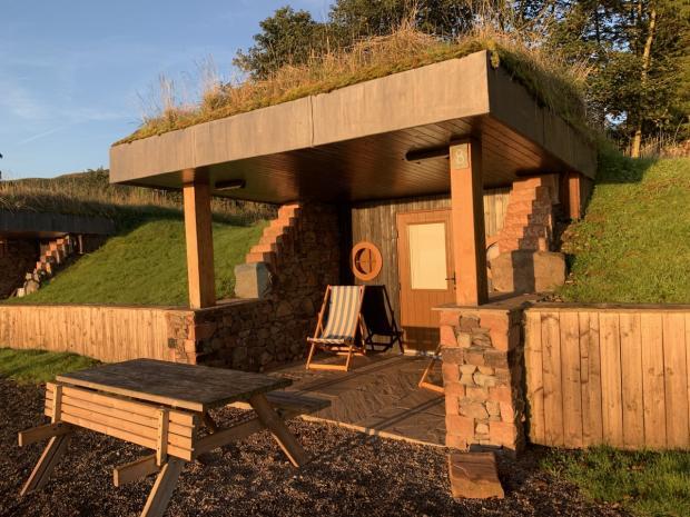 News and Star: SUSTAINABLE:Glamping pod on offer at The Quiet Site