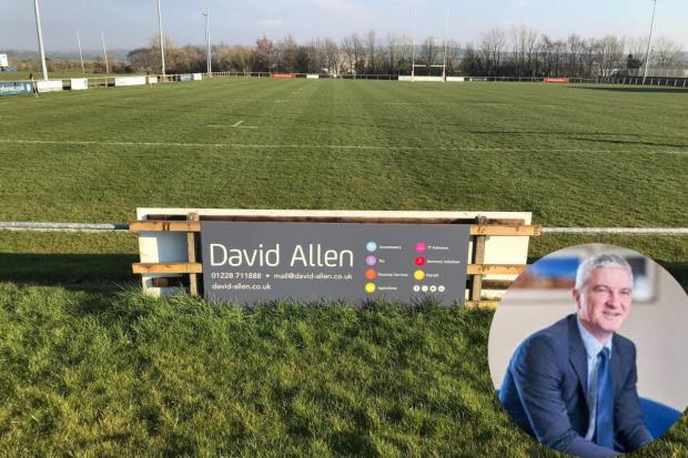 PARTNERS: David Allen have extended their sponsorship with Aspatria RUFC