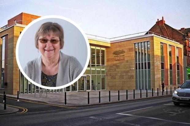 News and Star: DUTY: Cllr Sue Sanderson points out how a school's intake is decided
