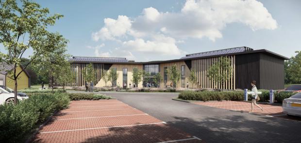 News and Star: An artist's impression of the proposed hub building