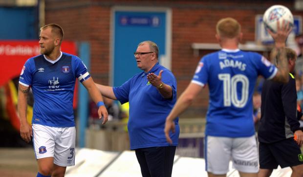 News and Star: The ballboy organisers had a run-in with Steve Evans over the use of towels