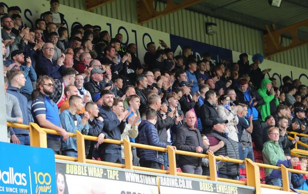 News and Star: United fans at Valley Parade