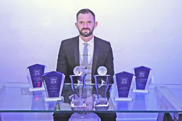 News and Star: Mark Howard with his trophy haul