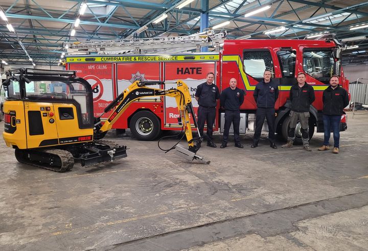 Whitehaven firefighters visit engineering site to discuss equipment - Vimarsana News