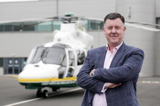 News and Star: LEADER: David Stockton and the air ambulance 