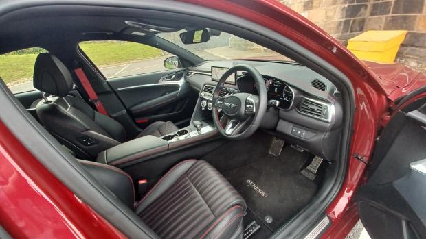 News and Star: The interior is stylish but a little cramped in the back