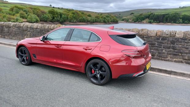 News and Star: The Genesis G70 Shooting Brake on test in West Yorkshire 