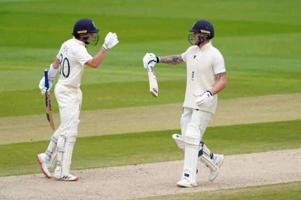 Stokes, right, will captain a side that include Ollie Pope, left, at number three (photo: PA)
