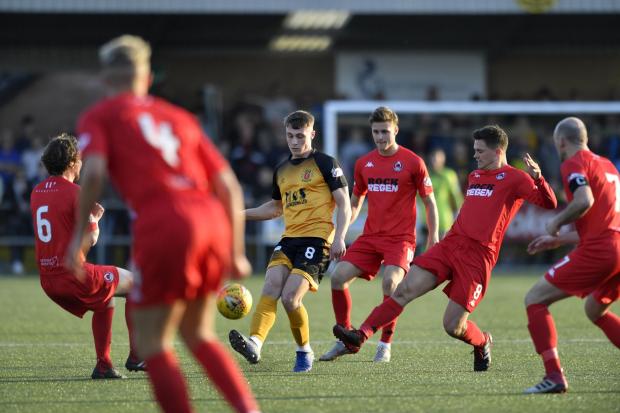 Owen Moxon has joined Carlisle after five years with Annan (photo: Stuart Walker)