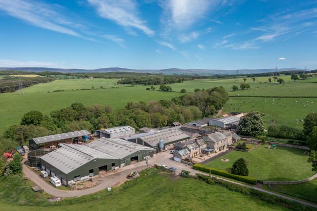 News and Star: Modern dairy farm in beautiful Eden Valley on sale for £7m