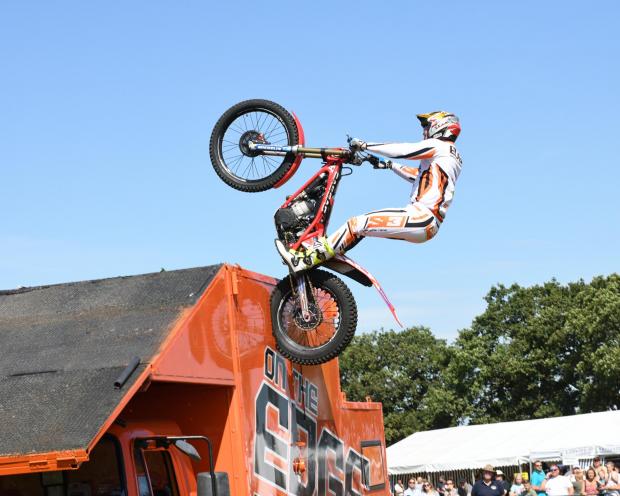 News and Star: NEW attraction: On the Edge Motorcycle Stunt Team appearing this year at Skelton Show 
